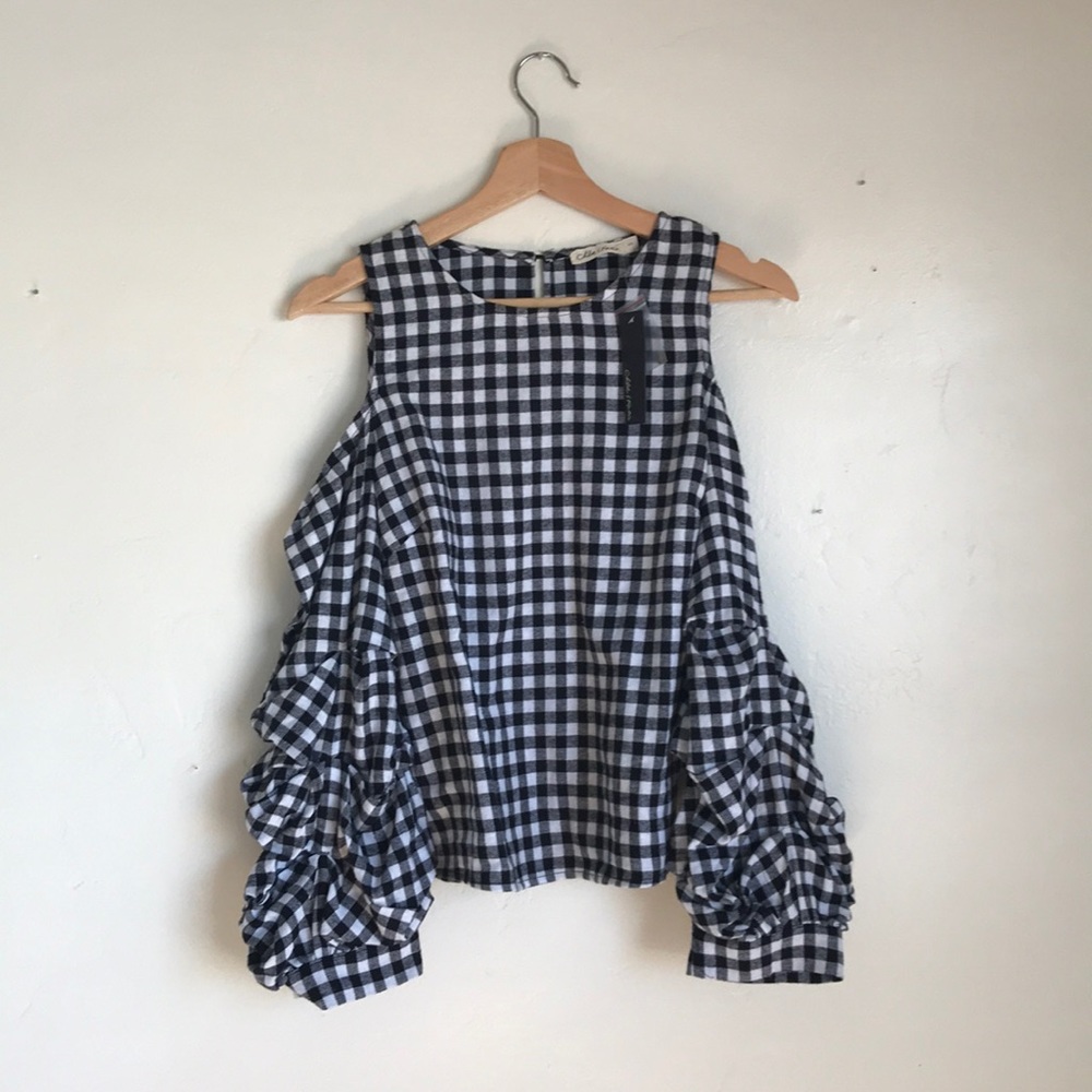 Cute Gingham Top